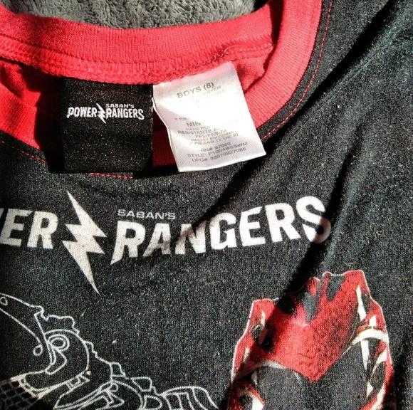 Power Rangers pajamas - Picture 3 of 4